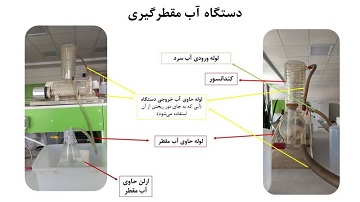 قطراتی که دریا نشدند: استفاده از آب خروجی دستگاه آب مقطرگیری